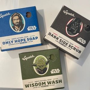 Dr. Squatch 3-pack Star Wars soap
